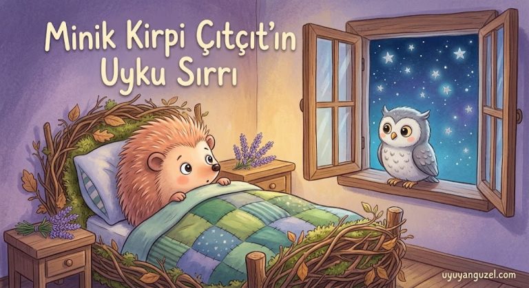 Minik Kirpi Çıtçıt’ın Uyku Sırrı